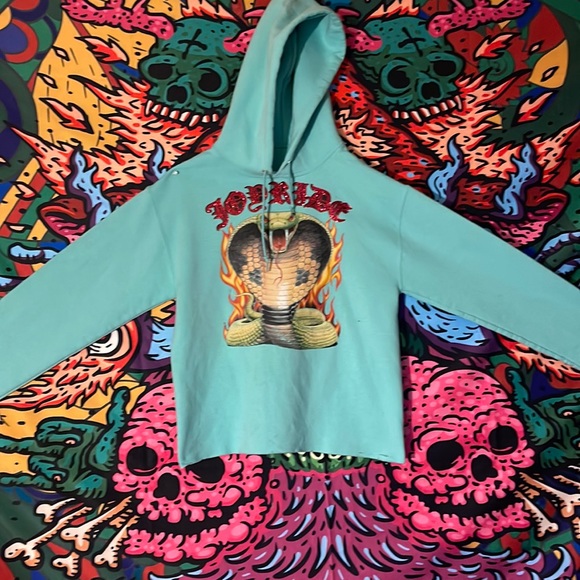 Turquoise “Savage” Hoodie